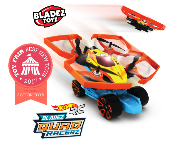 Introducing Hot Wheels R/C Bladez Quad Racerz – a Best New Toy  for 2017!