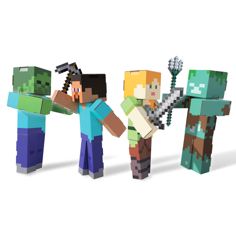 Minecraft Maker Kitz - Make Your Own Zombie Attack Kit