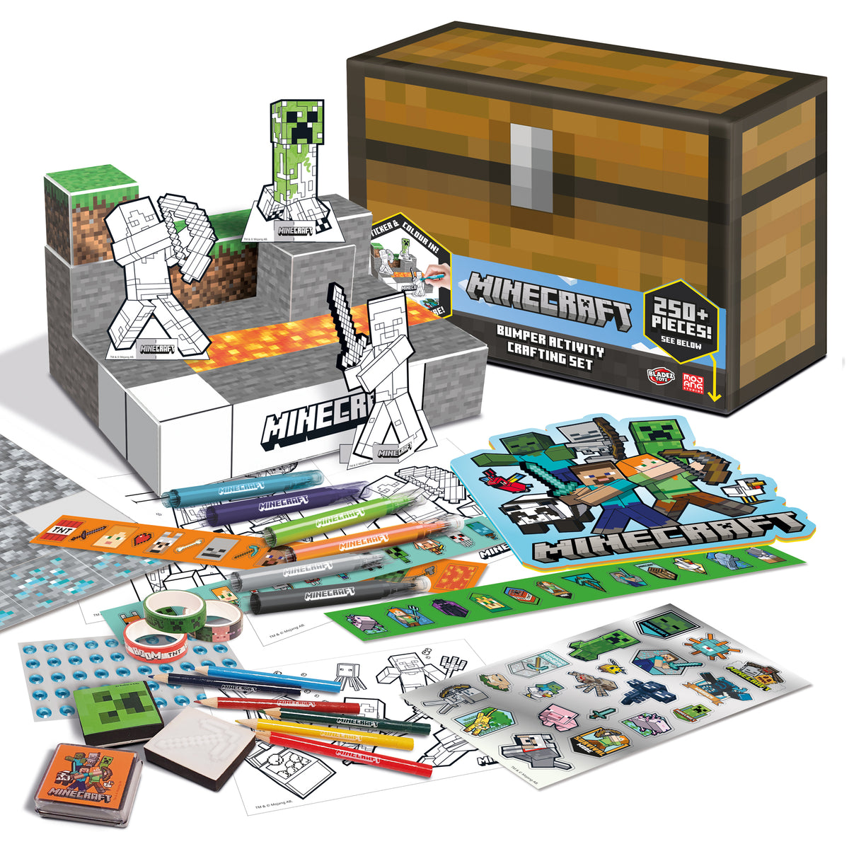 Minecraft Bumper Activity Crafting Set