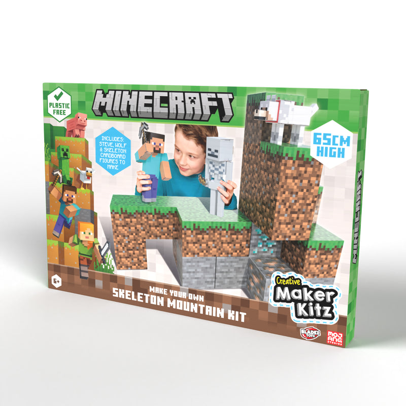 Minecraft Maker Kitz - Make Your Own Skeleton Mountain Kit