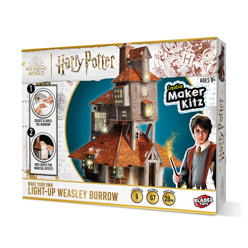 Harry Potter Make Your Own Light-Up Weasley Burrow